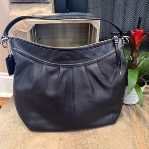 Coach SoHo Black Leather Shoulder Bag